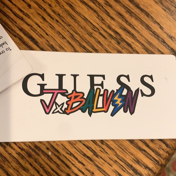 GUESS x J BALVIN Colorblocked Denim Vest L NWT - Picture 14 of 15